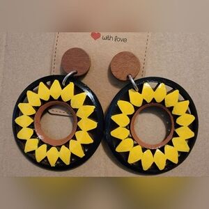 Handpainted earrings